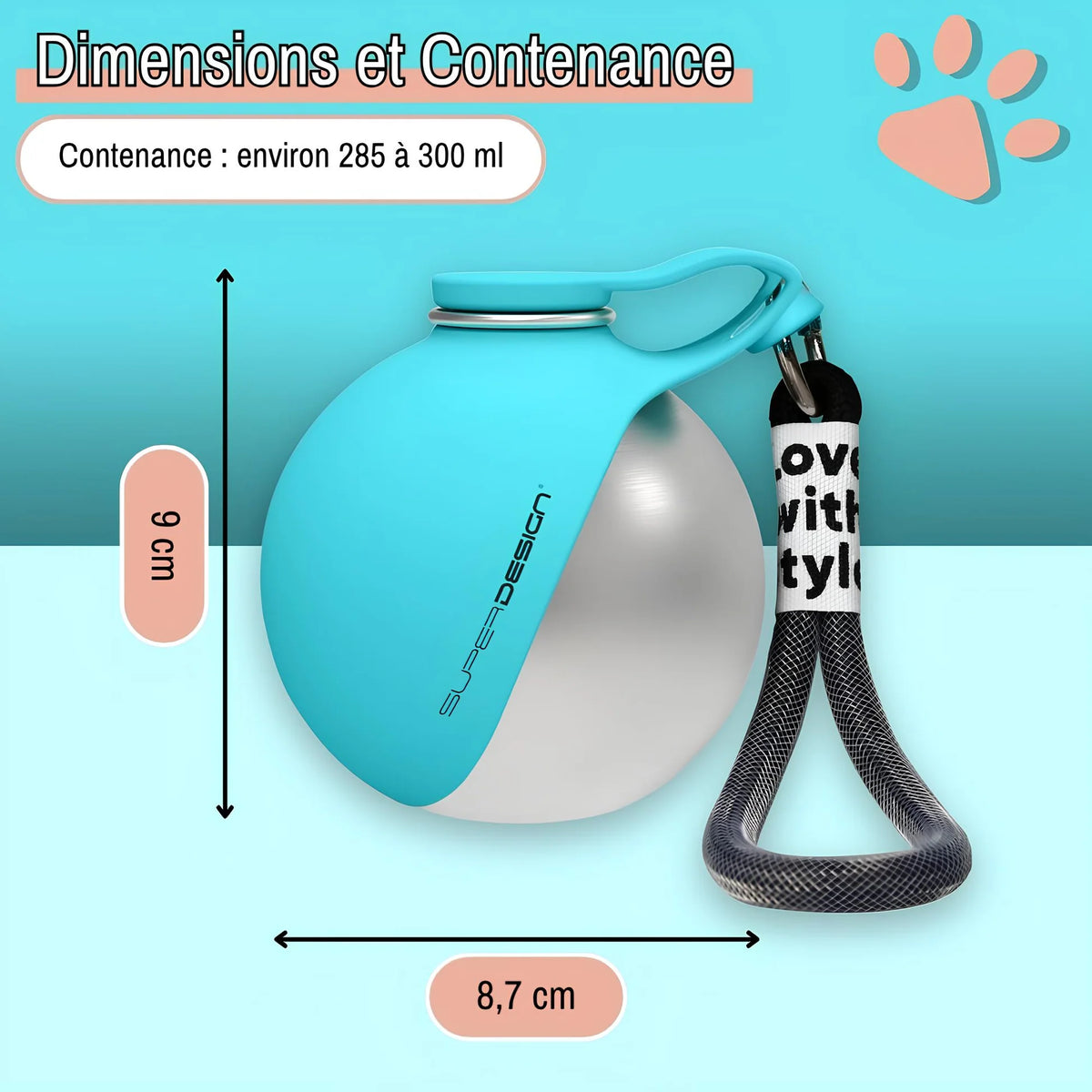Gourde a Eau portable pour chien/chat